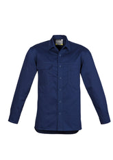 Mens Lightweight Tradie Long Sleeve Shirt-ZW121-syzmik